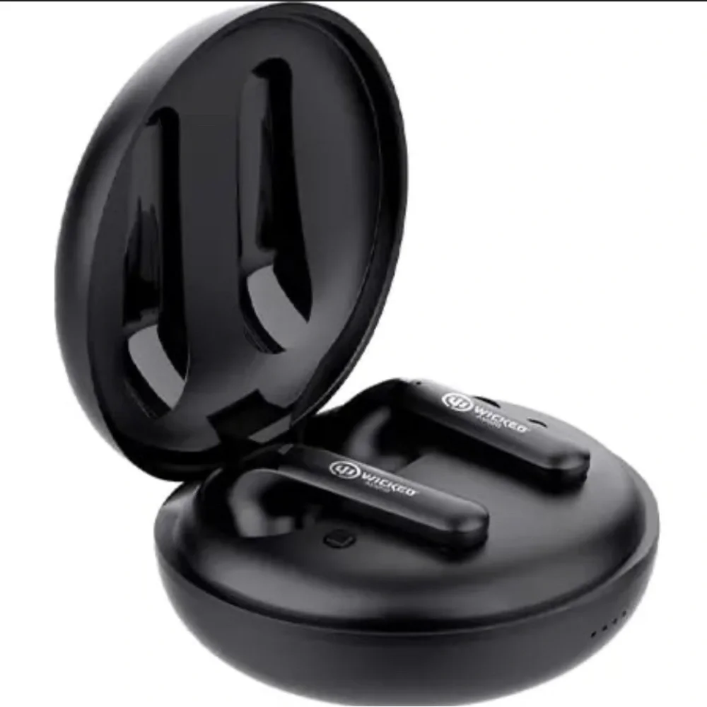 Wicked Audio Wireless Earbuds in Black